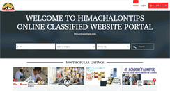 Desktop Screenshot of himachalontips.com