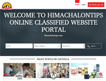 Tablet Screenshot of himachalontips.com